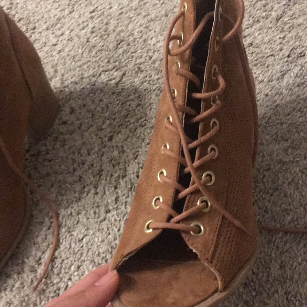 Open Toe Booties - Picture 3 of 5